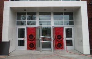 blower door test