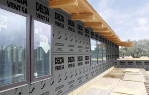 Air tight building wrap