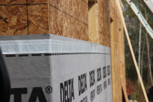 DELTA-VENT SA applied directly to substrate
