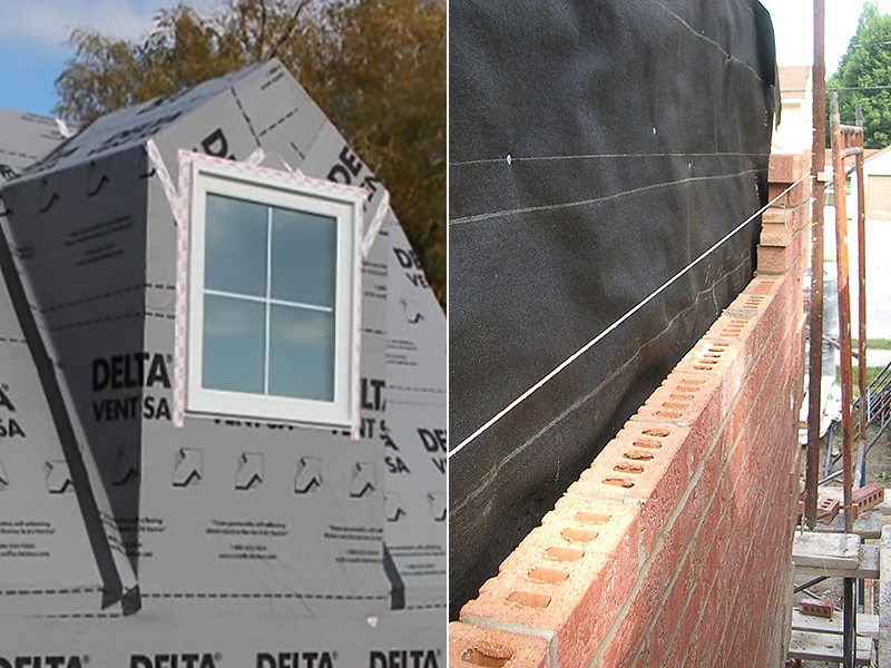 DELTA®-VENT SA on a commercial building.