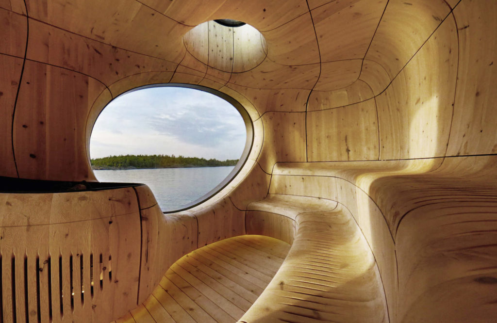 grotto sauna