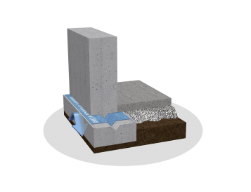 DELTA-FOOTING-BARRIER