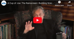 A Cup of Joe: The Rainscreen