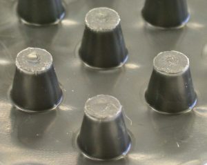 polypropylene drainboard dimples