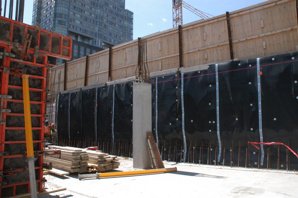 commercial vertical drainage system