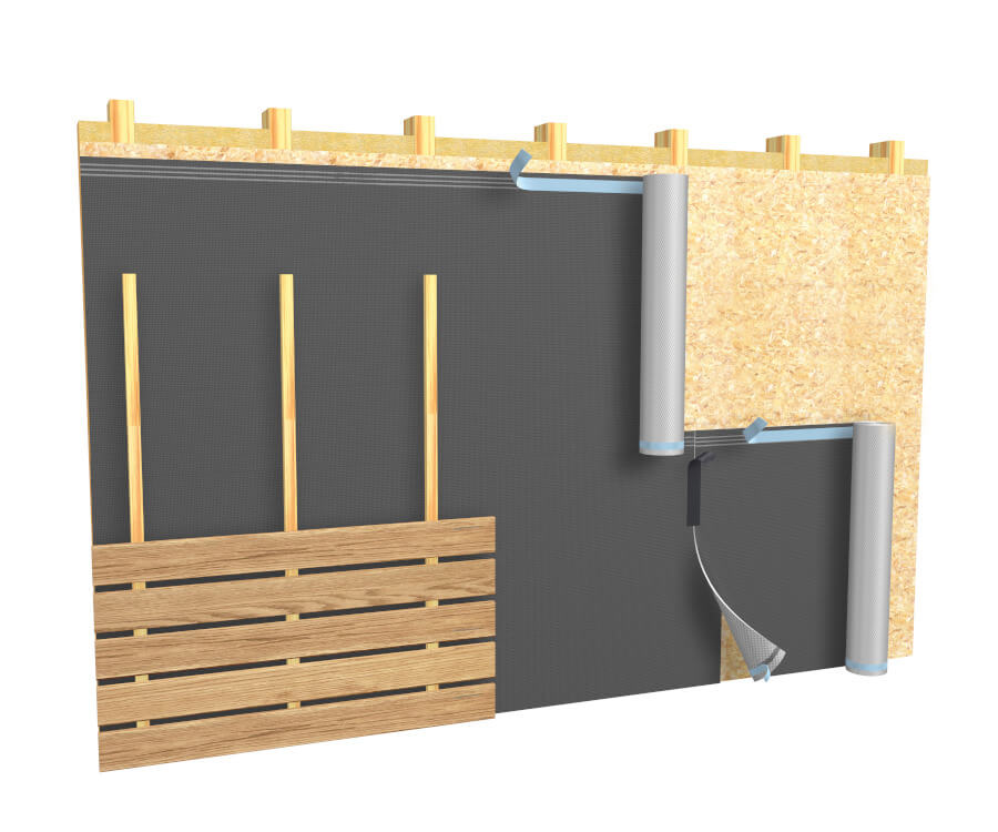 delta-fassade sa black water resistive barrier