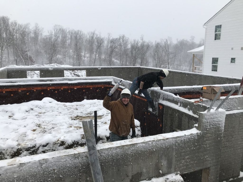 DELTA-MS Winter Installation