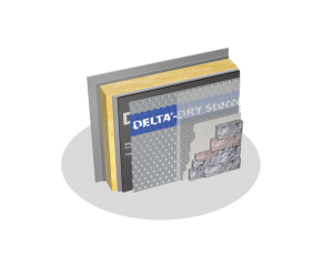 DELTA DRY STUCCO and STONE rainscreen