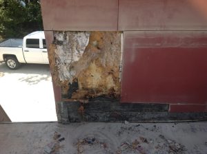 stucco wall rot