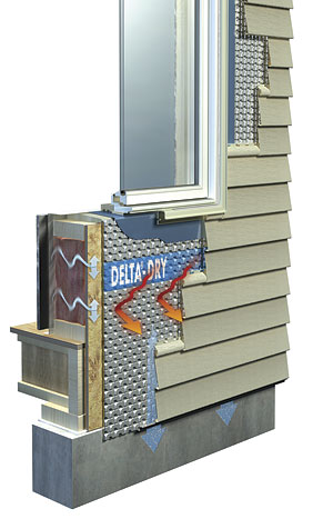 DELTA DRY rainscreen